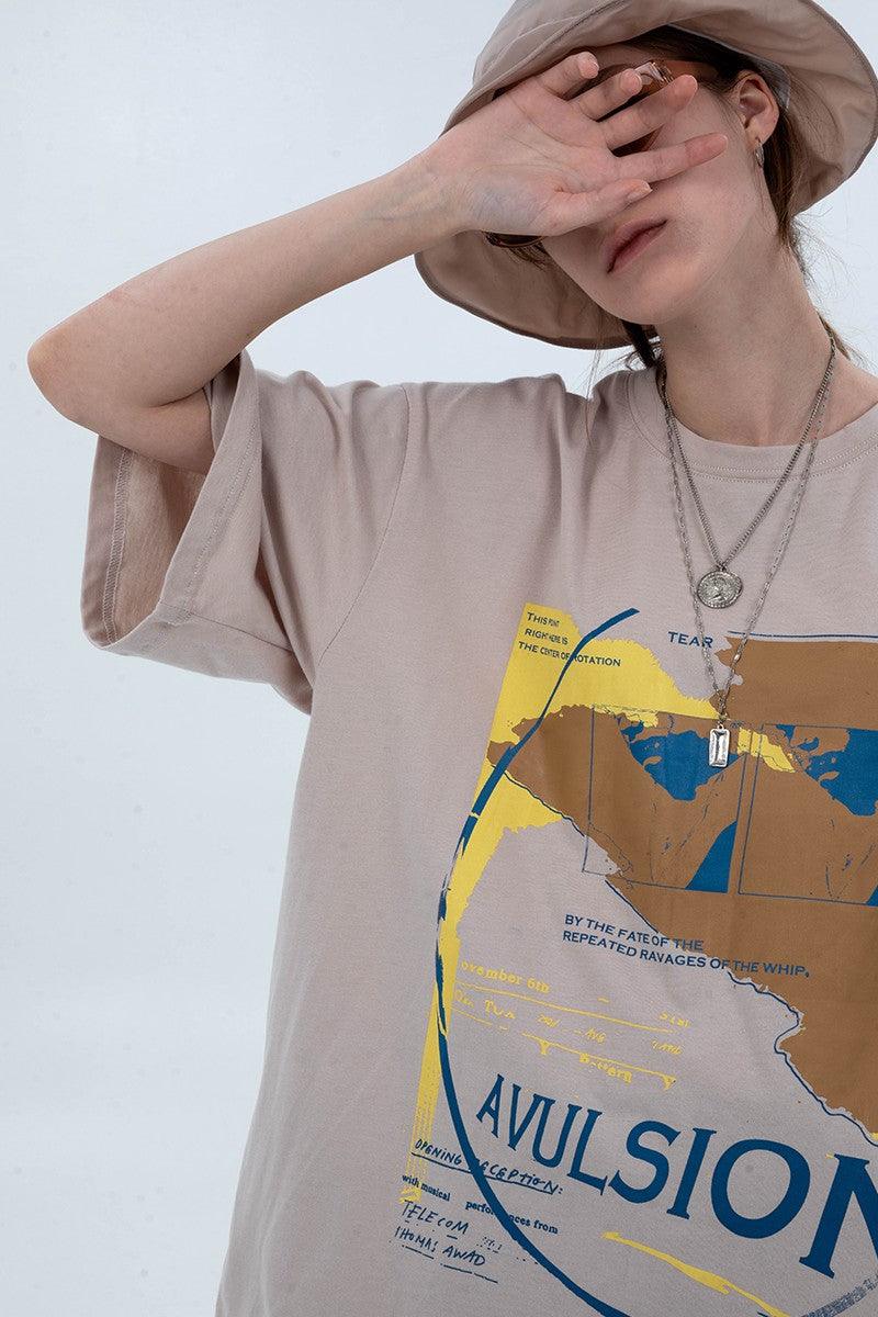 Center of Rotation Character Print Tee
