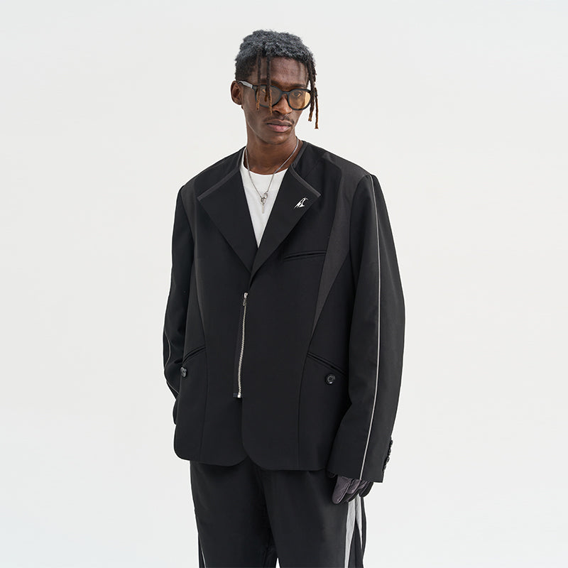 H/C Reflective Sleeves Suit Jacket