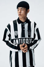 Antidote Striped Football LS Tee
