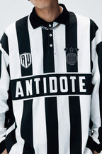 Antidote Striped Football LS Tee
