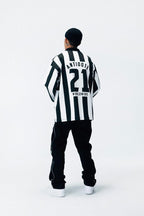 Antidote Striped Football LS Tee
