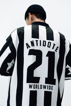Antidote Striped Football LS Tee