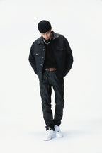 Antidote Loose Black Jeans Jacket