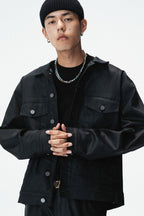 Antidote Loose Black Jeans Jacket
