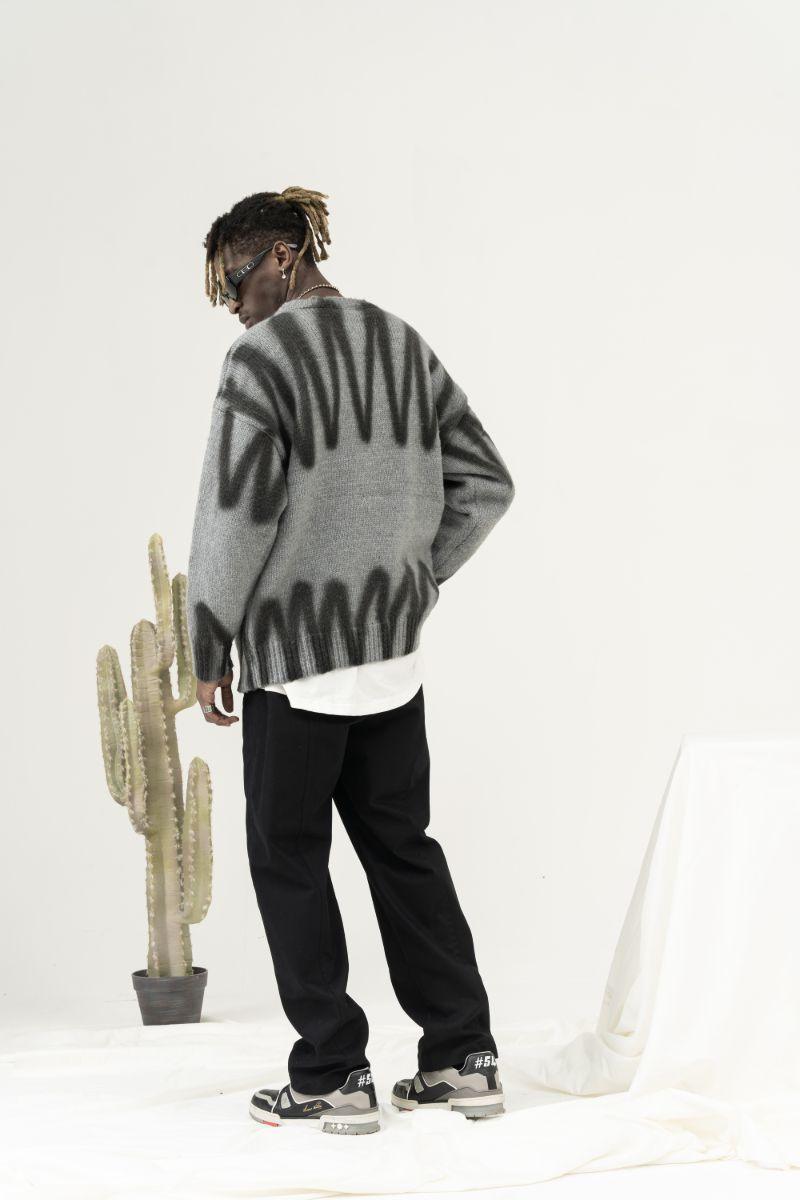 CZ Inkjet Tie Dyed Sweater