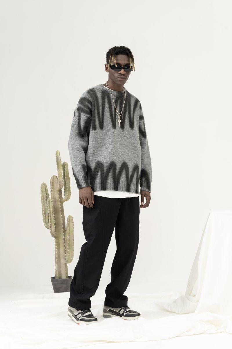 CZ Inkjet Tie Dyed Sweater