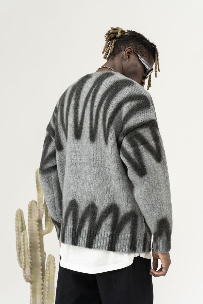 CZ Inkjet Tie Dyed Sweater