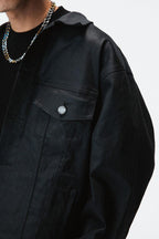 Antidote Loose Black Jeans Jacket