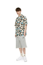 Old Order Leopard Printed Cuban Shirt