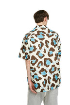 Old Order Leopard Printed Cuban Shirt