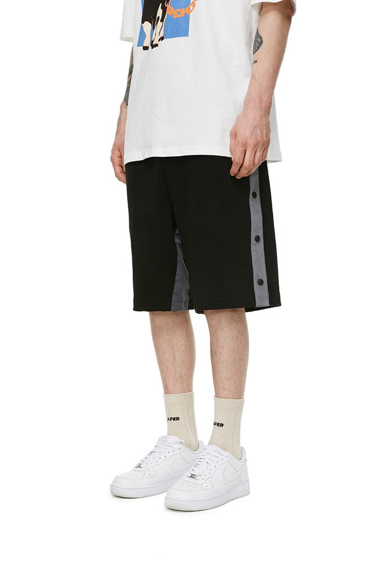 Old Order Buttons Stitched Shorts