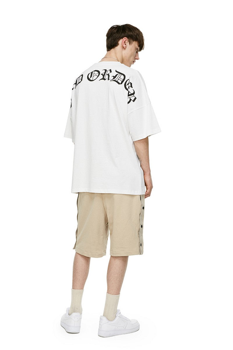 Old Order Gothic Font Logo Loose Tee