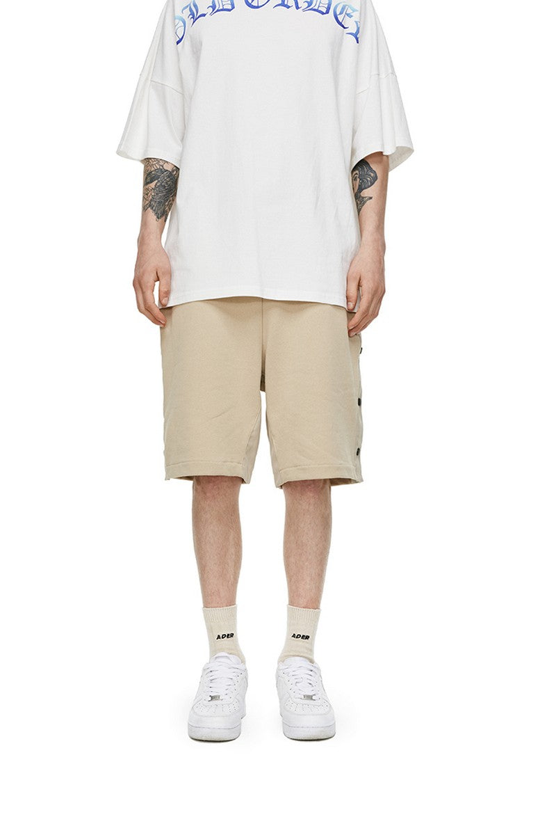 Old Order Buttons Stitched Shorts