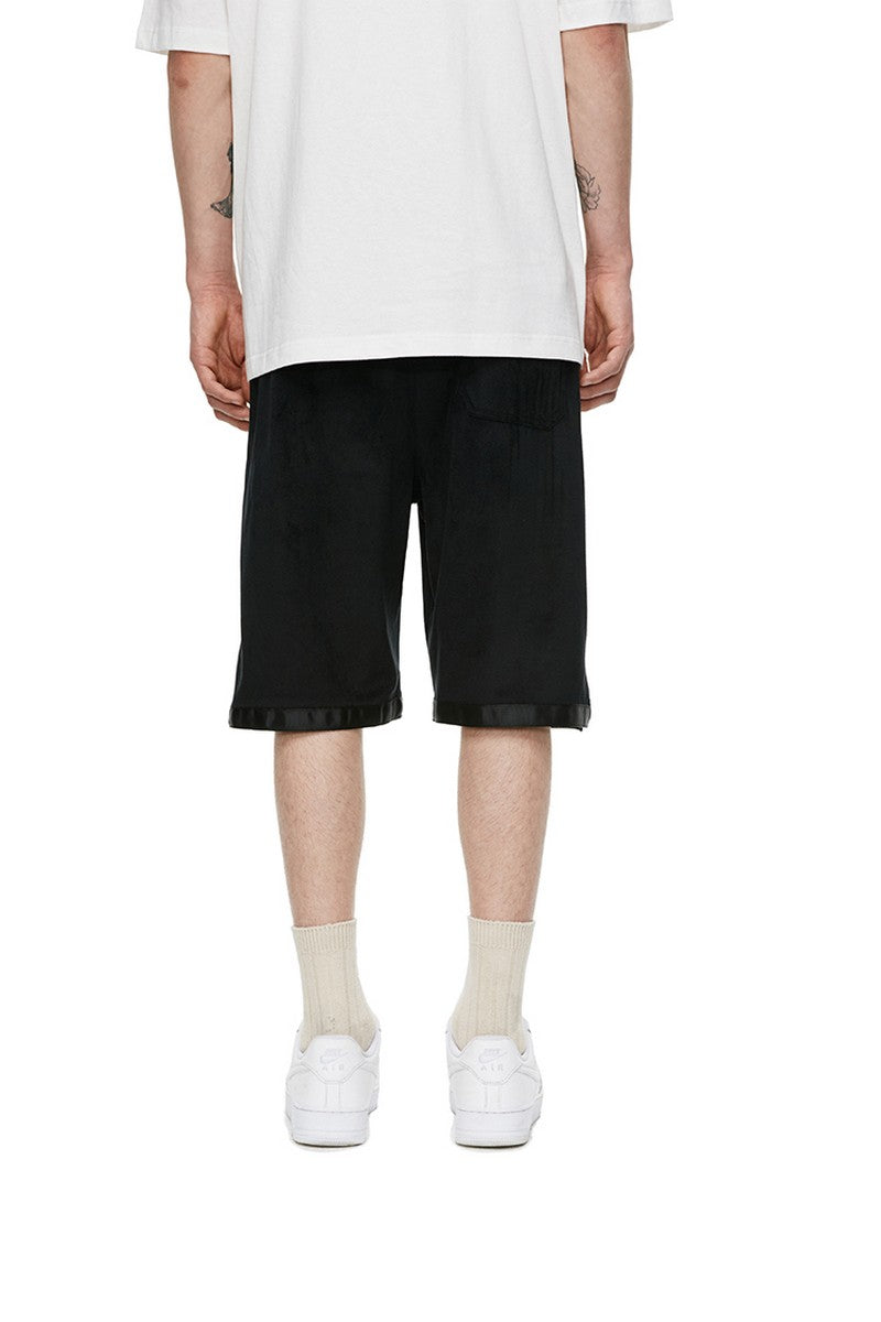 Old Order Velvet Logo Shorts