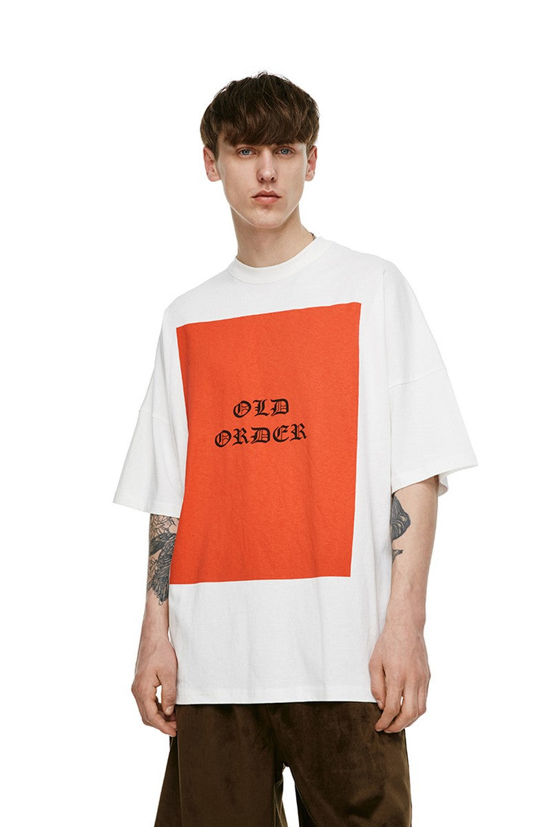 Old Order Gothic Font Logo Tee