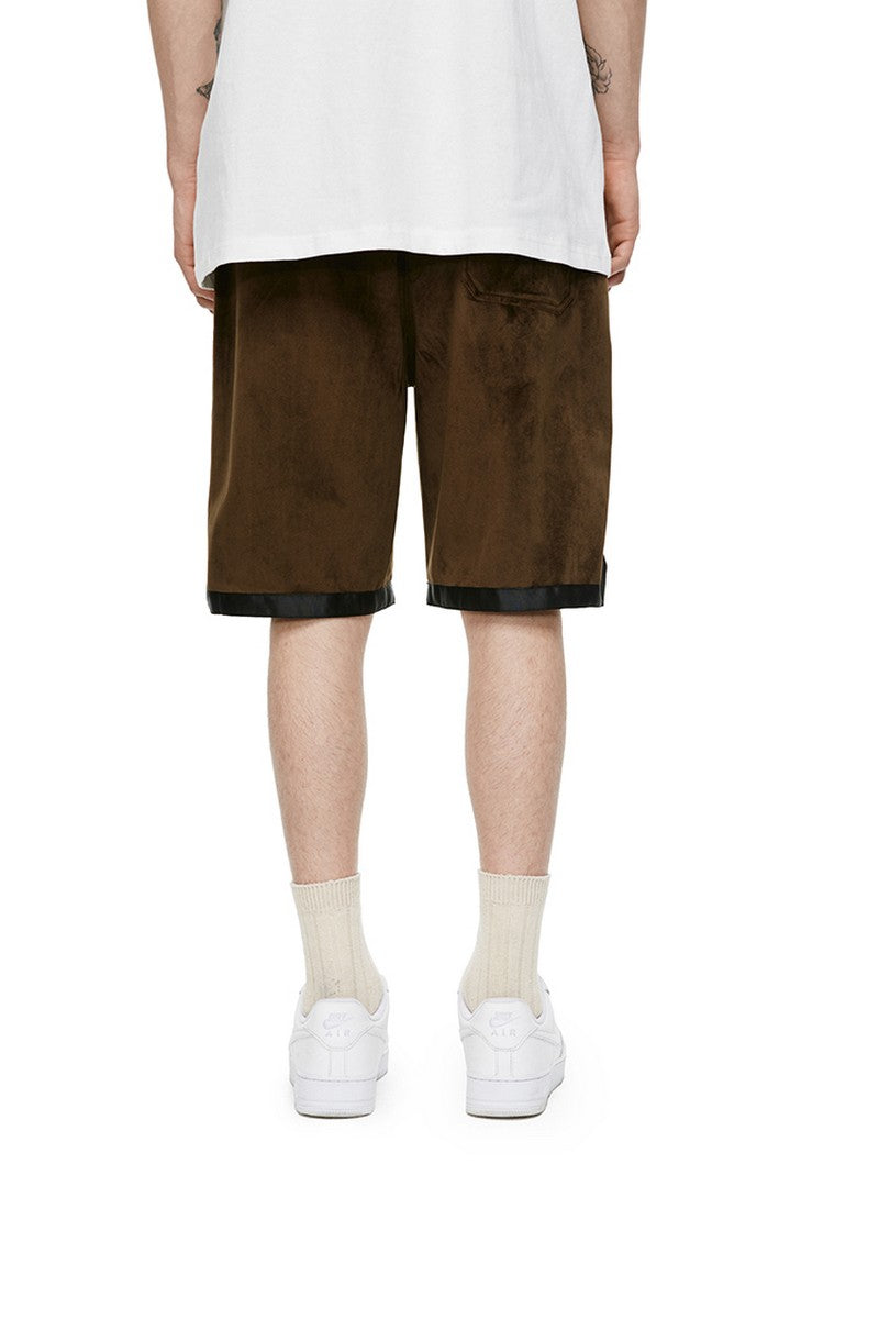 Old Order Velvet Logo Shorts