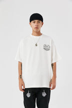 Antidote Flame Love Logo Print Tee
