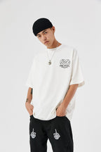 Antidote Flame Love Logo Print Tee