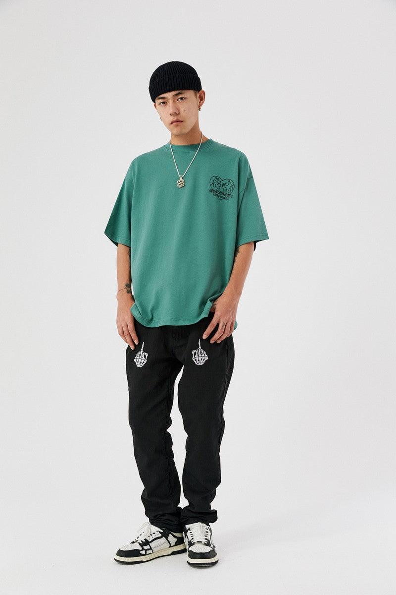 Antidote Flame Love Logo Print Tee