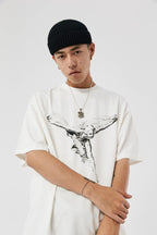 Antidote Golden Angel Print Tee