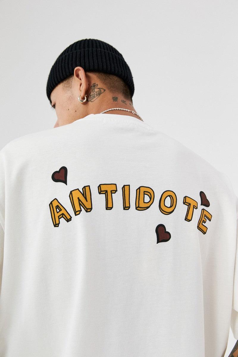 Antidote Bear Print Logo Tee