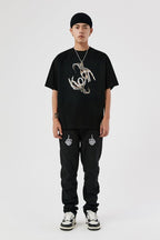 Antidote Skeleton Hands Print Tee