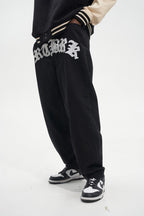 Logo Sherpa Patches Jeans