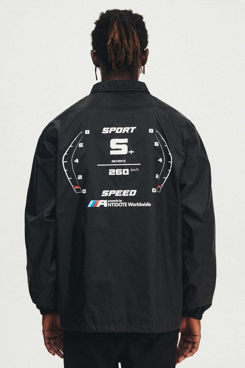 Antidote Racing Print Coach Jacket