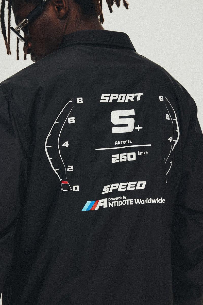 Antidote Racing Print Coach Jacket