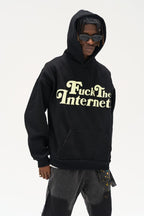 Logo Puff Print Hoodie