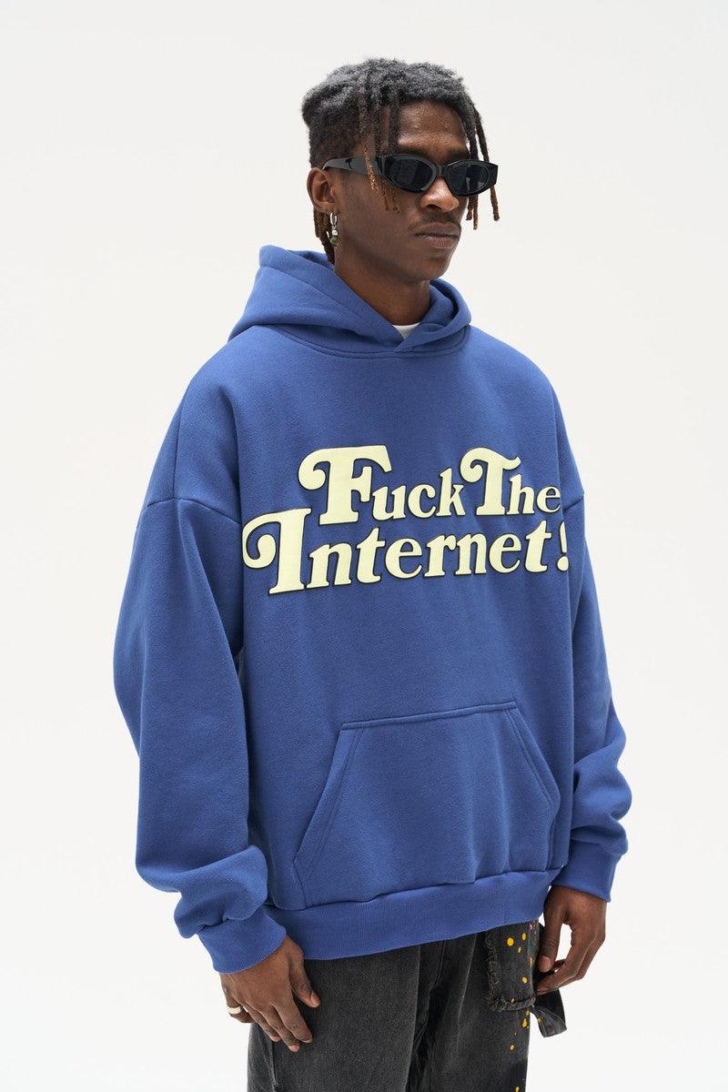 Logo Puff Print Hoodie