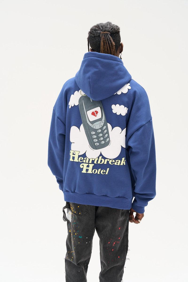 Logo Puff Print Hoodie