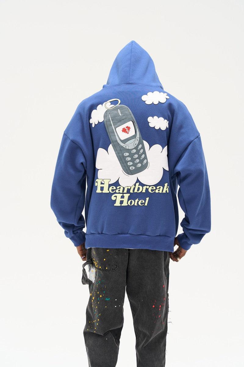 Logo Puff Print Hoodie