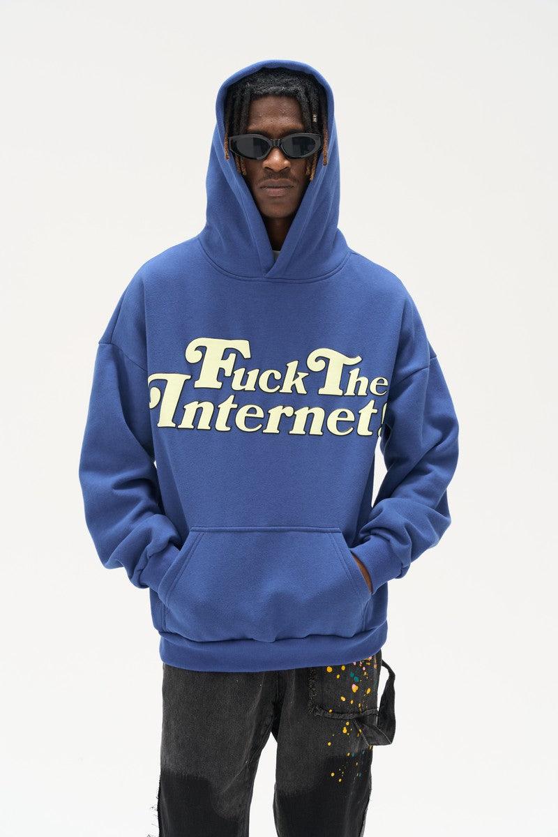 Logo Puff Print Hoodie