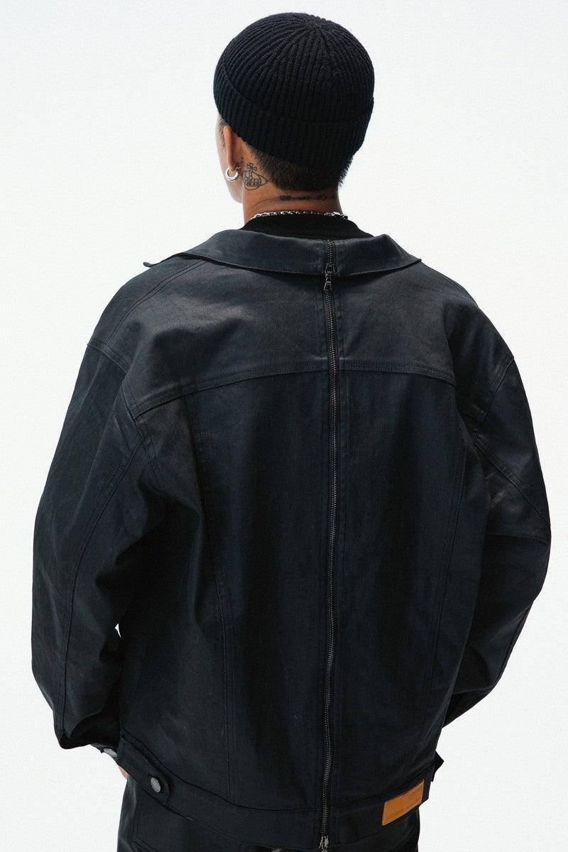 Antidote Loose Black Jeans Jacket