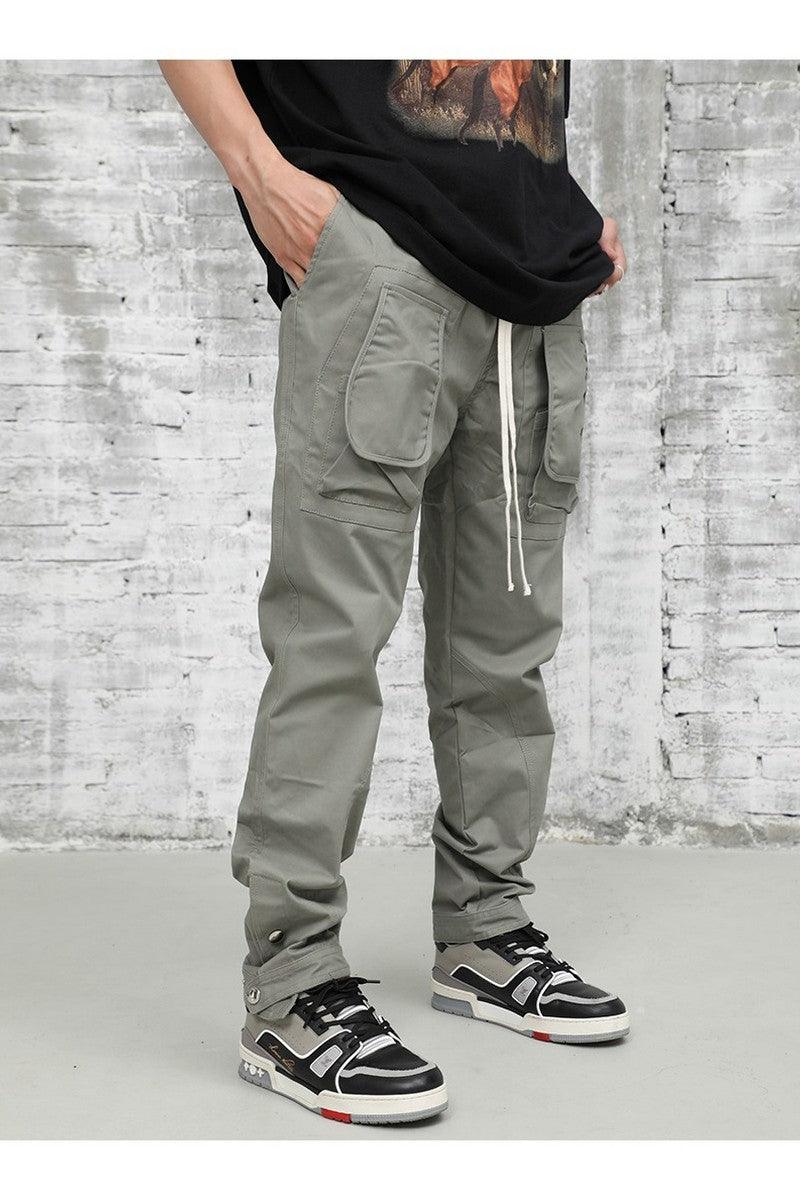 CZ Front Pockets Straight Trousers