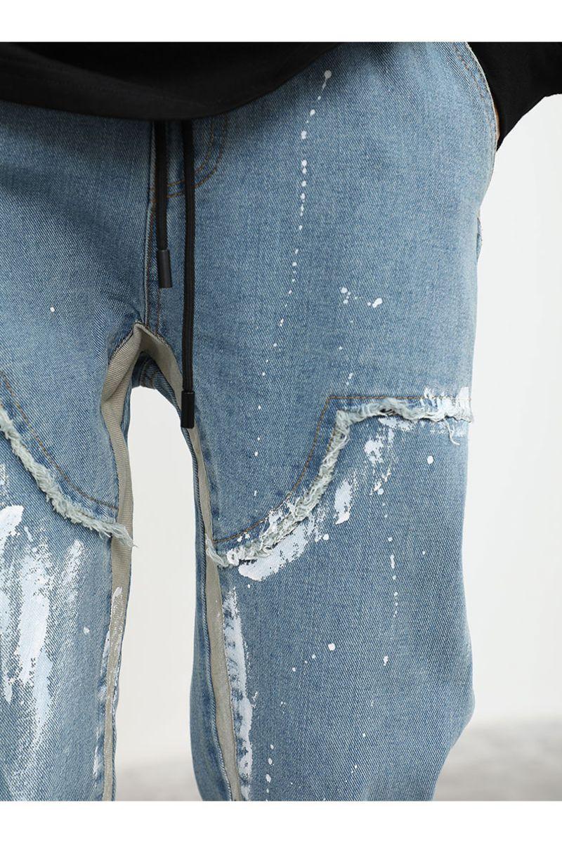 CZ Washed Ink Flared Jeans - UK Only