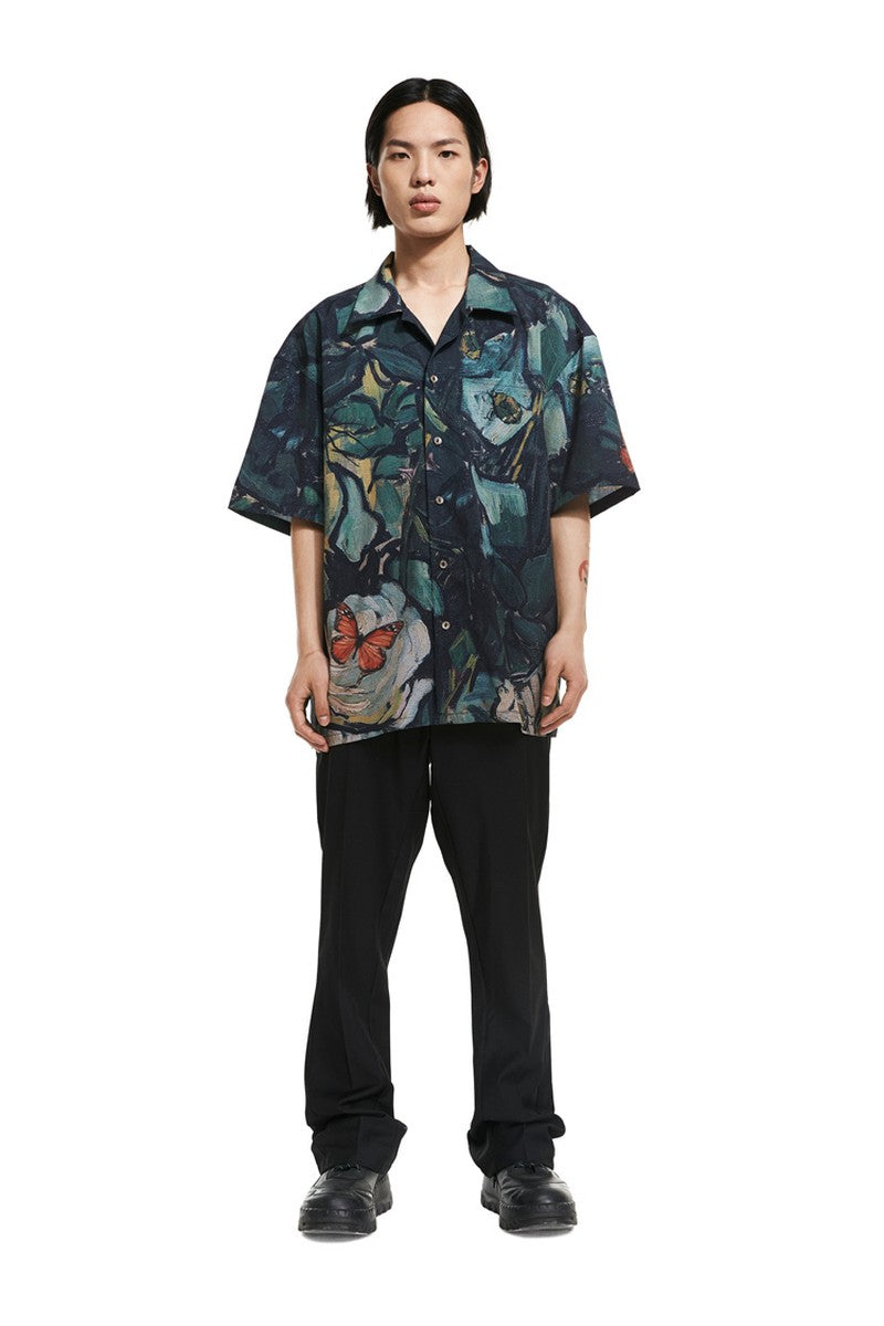 Old Order Basic Suit Flared Trousers