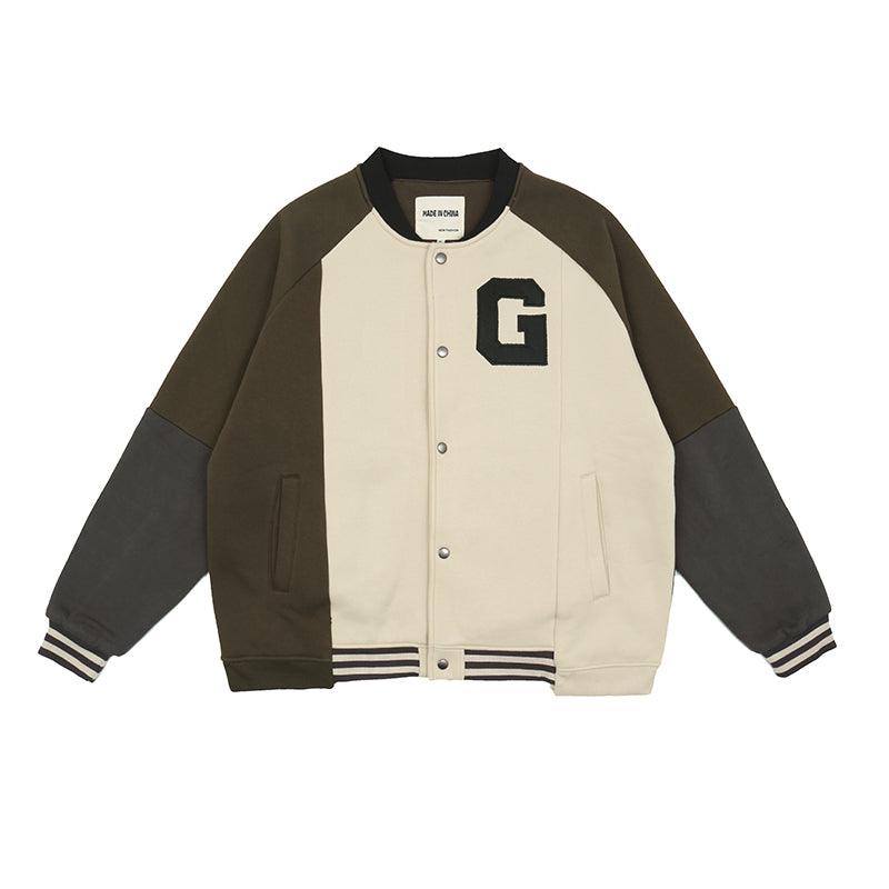 CZ Stitched Basic Varsity Jacket