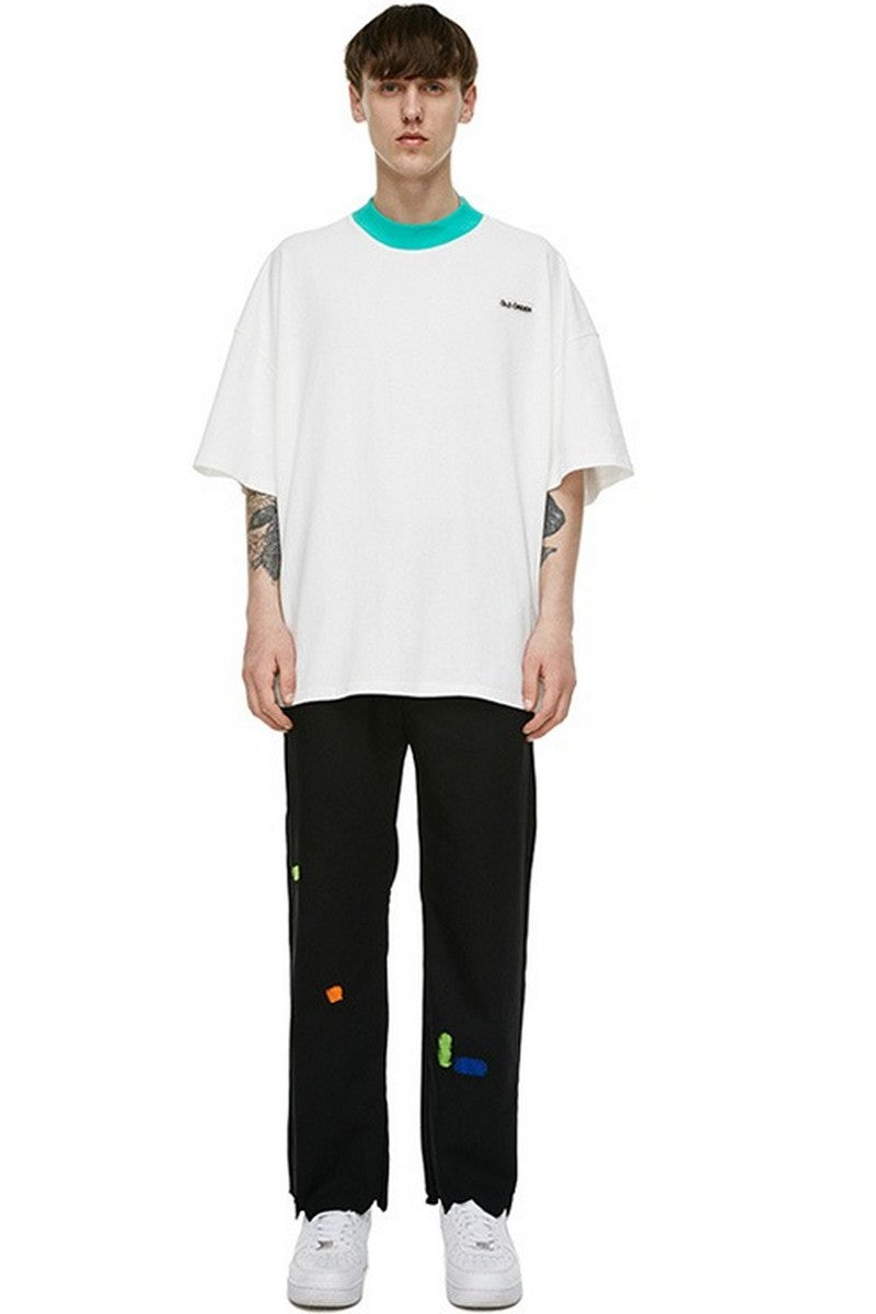 Old Order Irregular Cropped Trousers