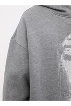 CZ Faces Printed Hoodie