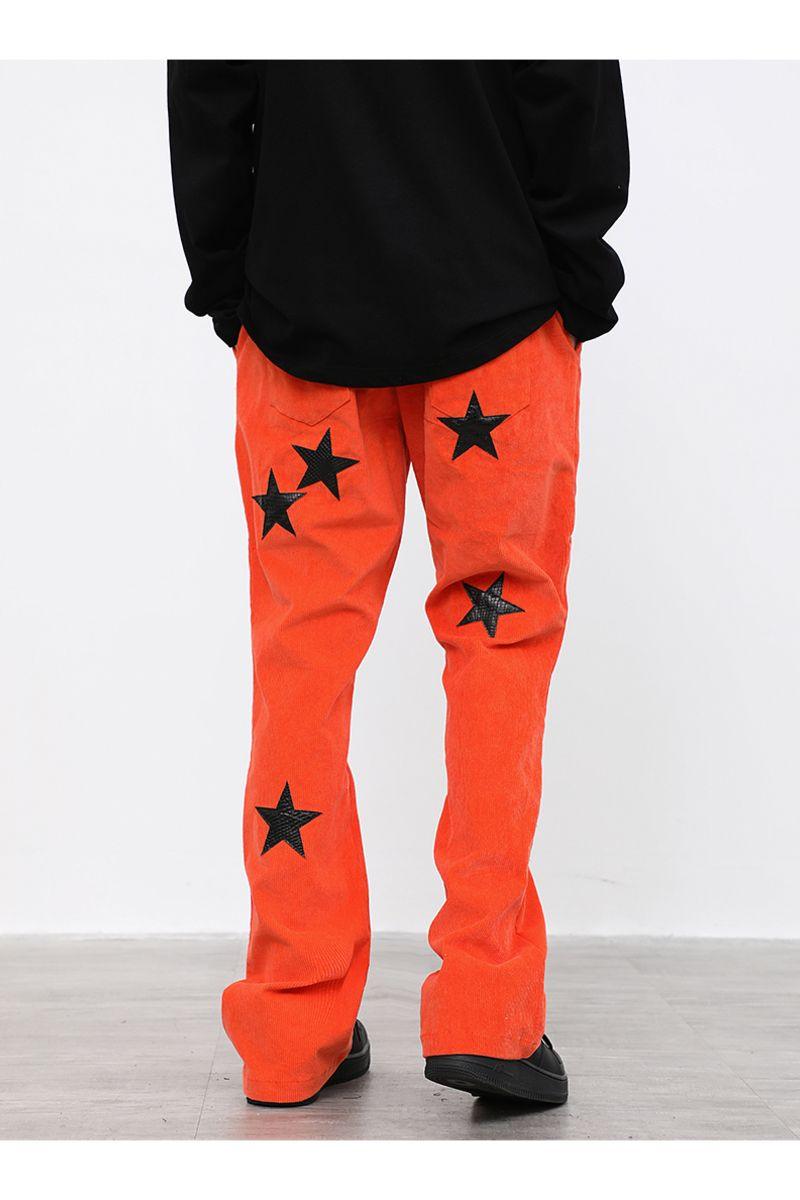 CZ Stars Corduroy Flared Trousers