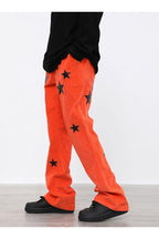 CZ Stars Corduroy Flared Trousers