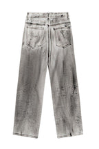 CZ Washed Ink Stained Loose Jeans