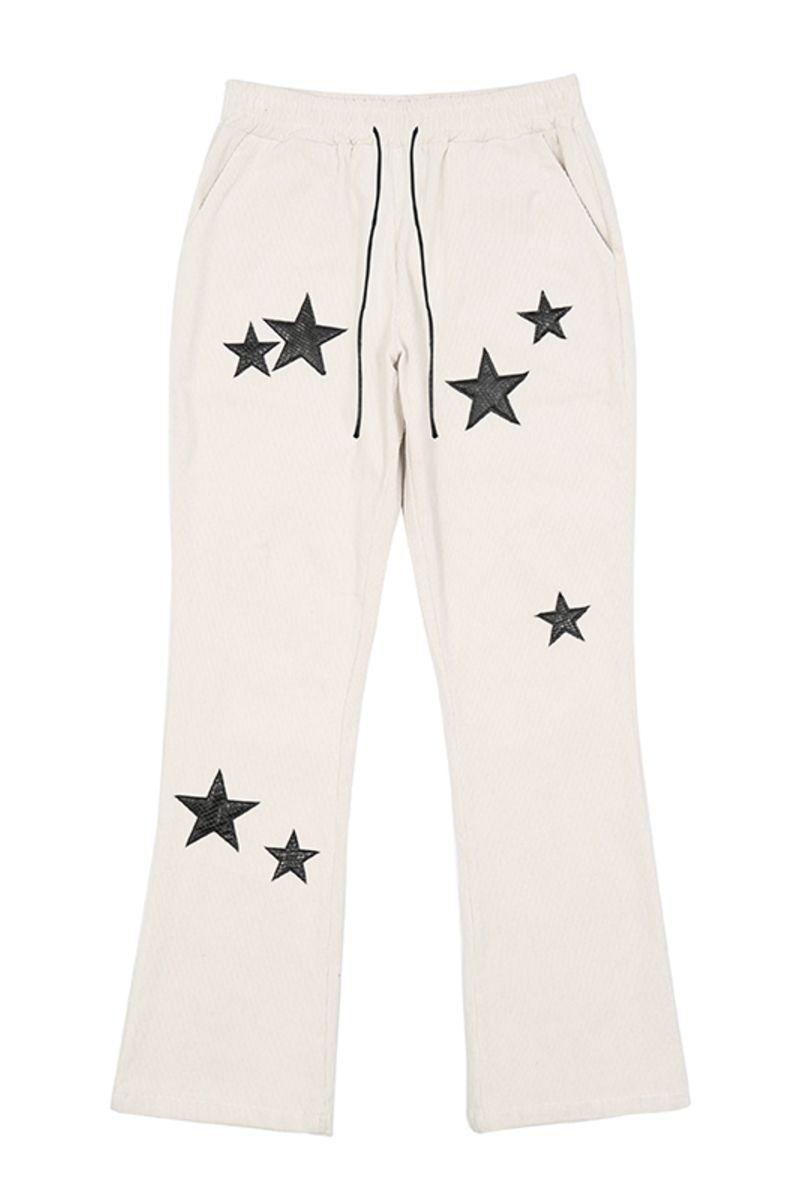 CZ Stars Corduroy Flared Trousers