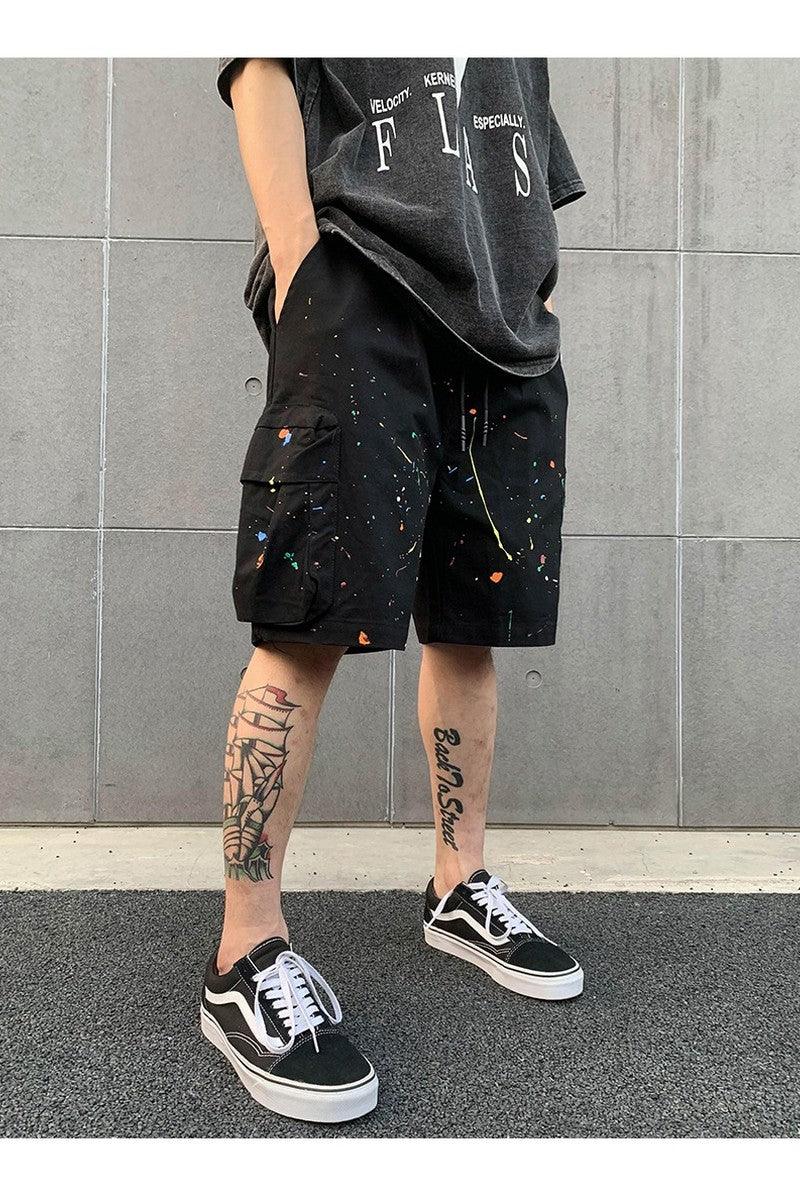 CZ Splash Ink Loose Shorts