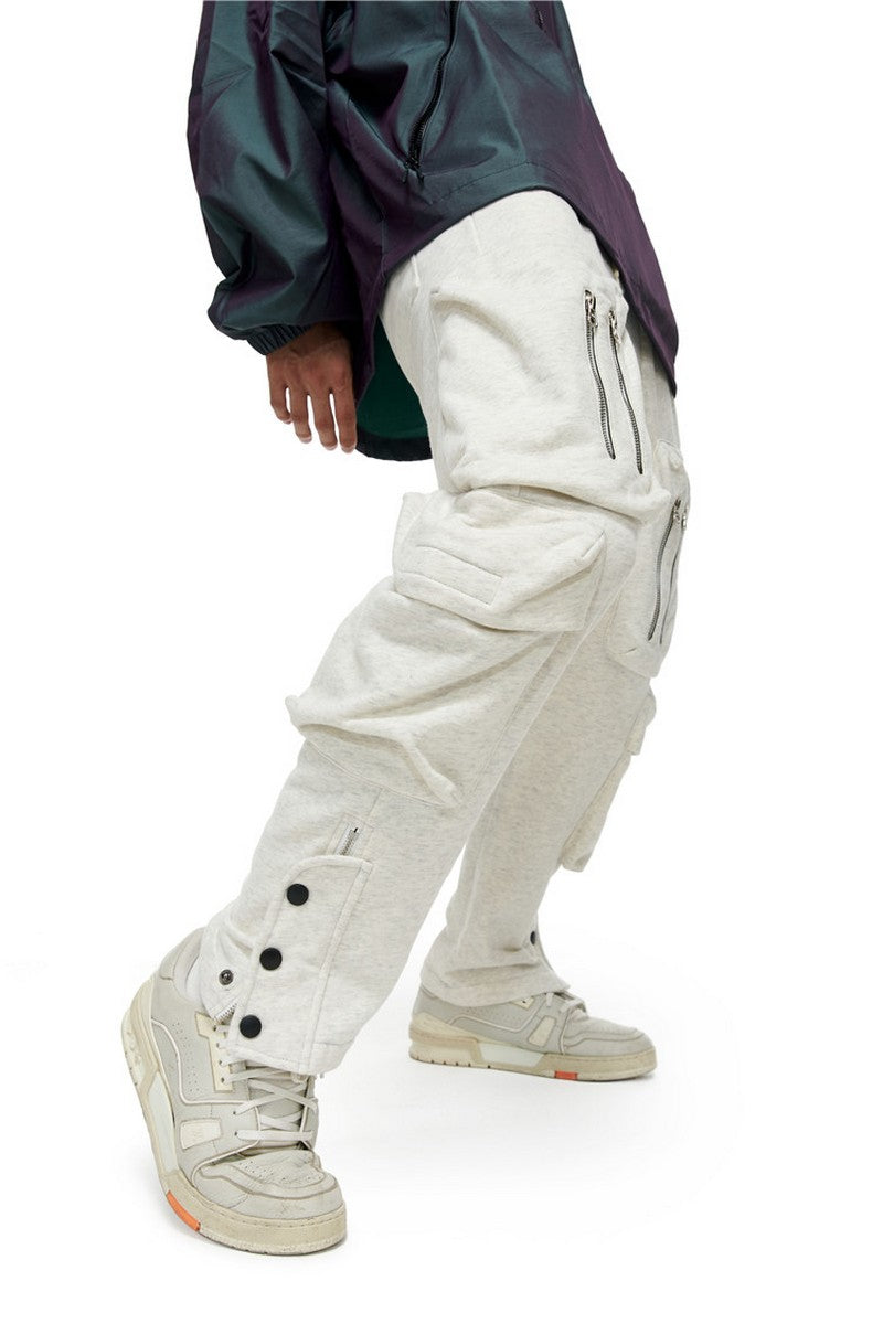 Old Order Multi Pocket Zipper Sweatpants