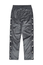 CZ Suede Buttons Straight Trousers