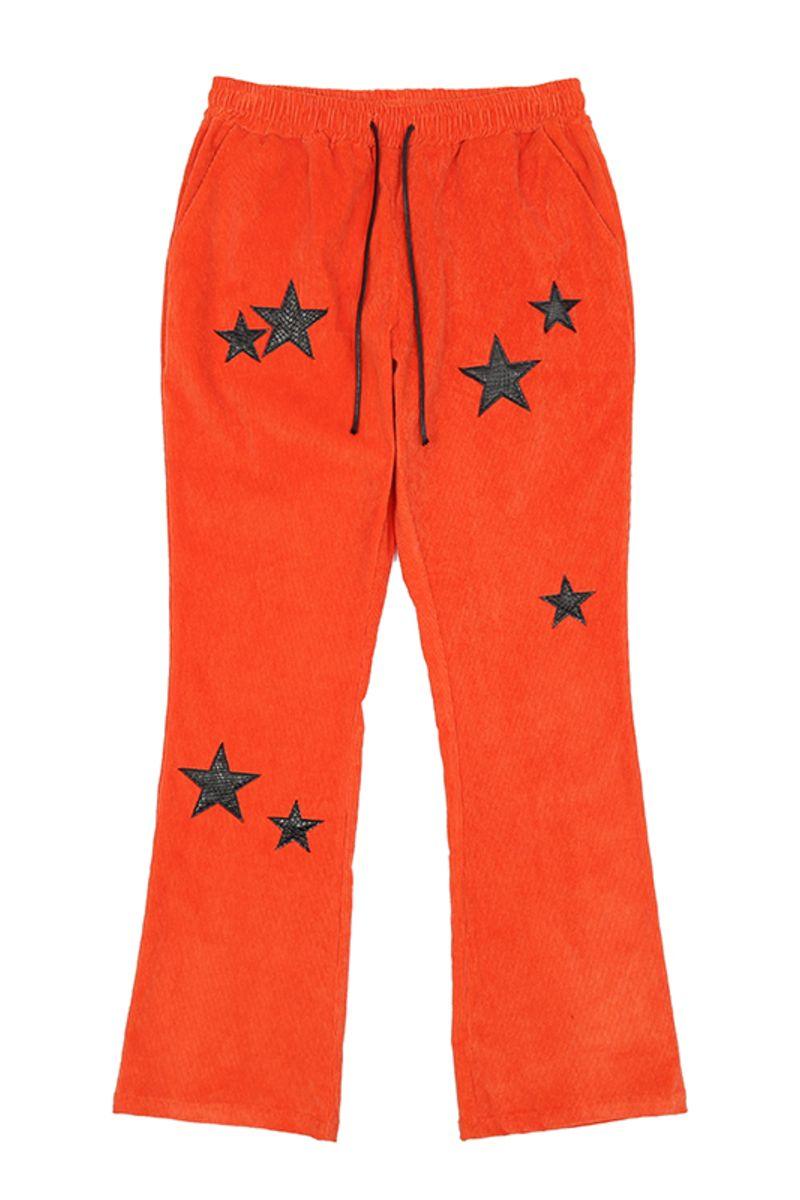CZ Stars Corduroy Flared Trousers