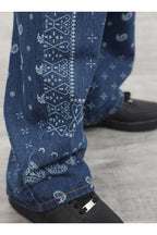 CZ Bandana Pattern Straight Trousers